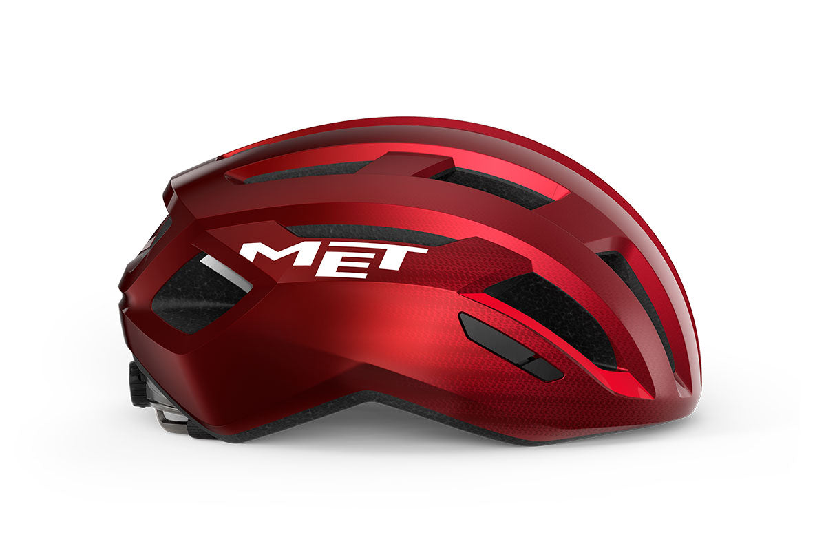 Casco Met Vinci Mips Ce Red Metallic Glossy