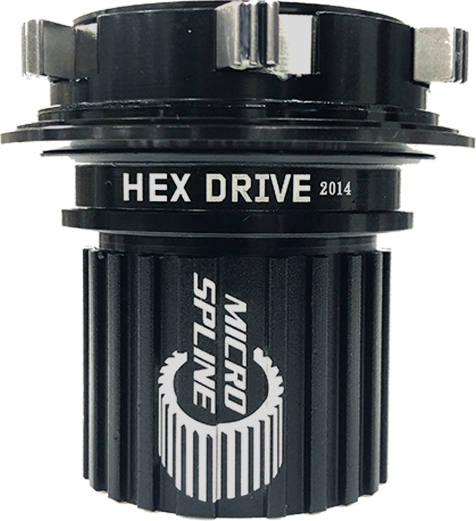 Nucleo HEX maza trasera aluminio