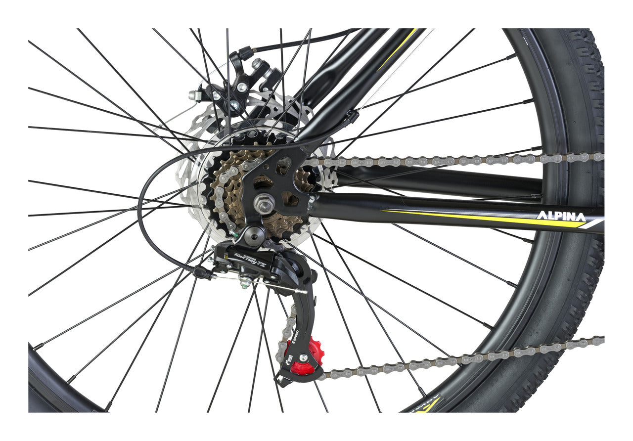 BICICLETA  ALPINA MTB-27.5 PLUS SX NEGRO