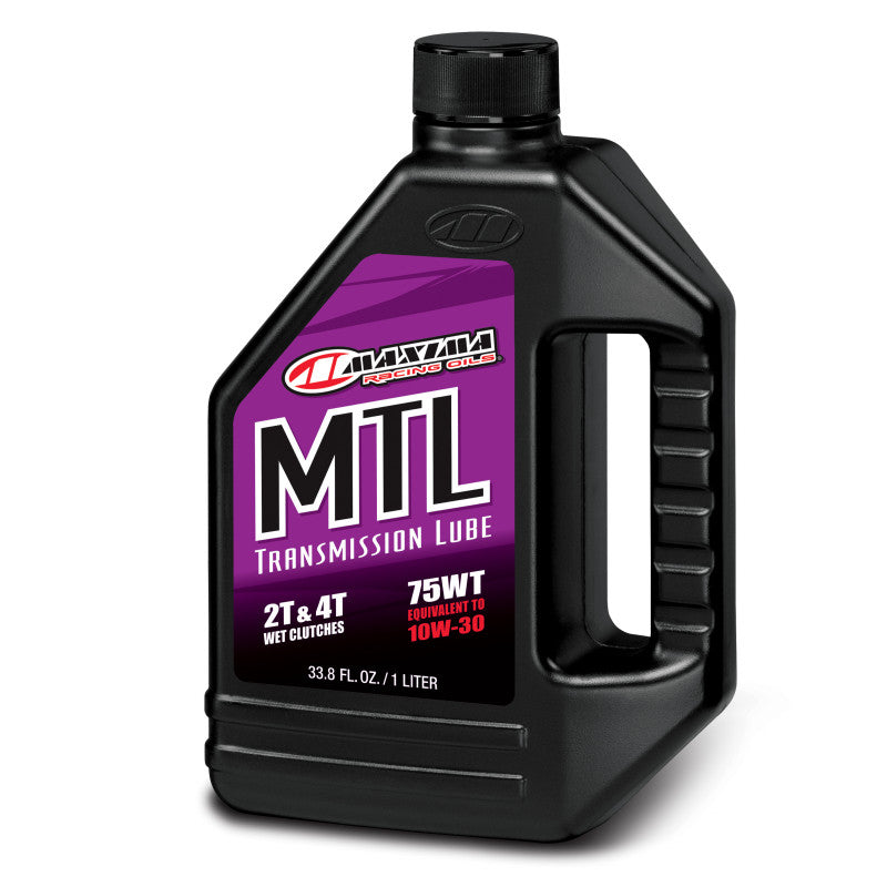 Aceite De Transmisión Mtl-Xl 2-Cycle Transmisión 75Wt. 1Litro Maxima Racing Oils
