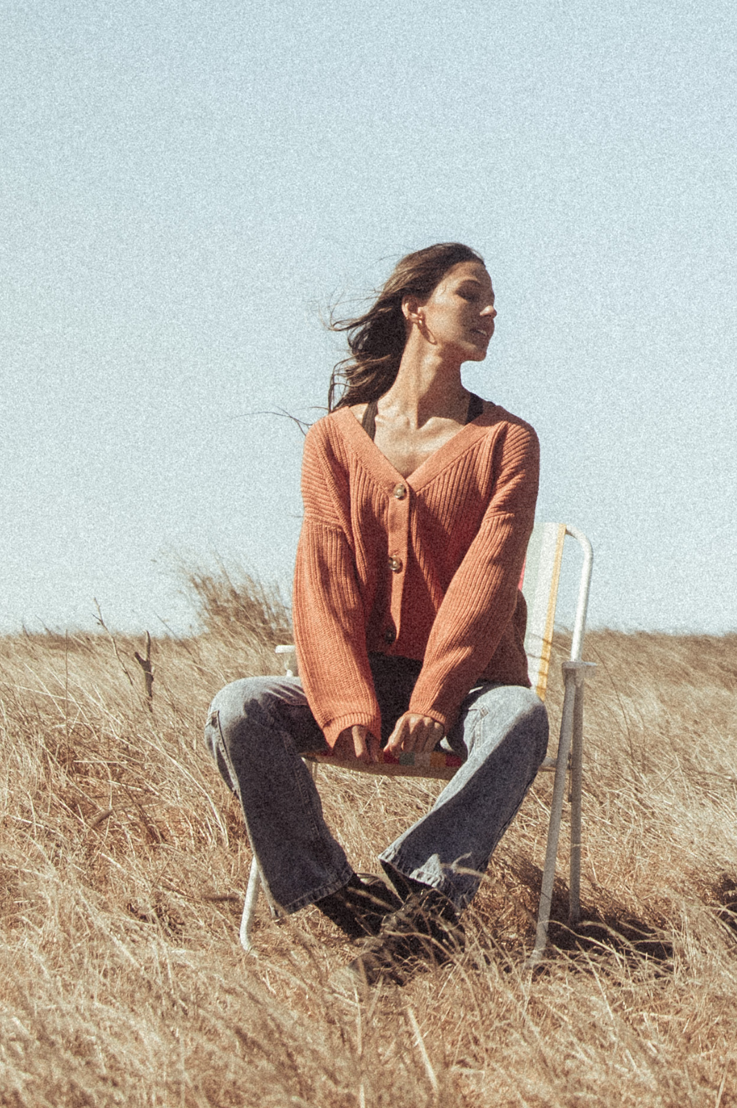 Chaleco Terracota Mujer Autumn