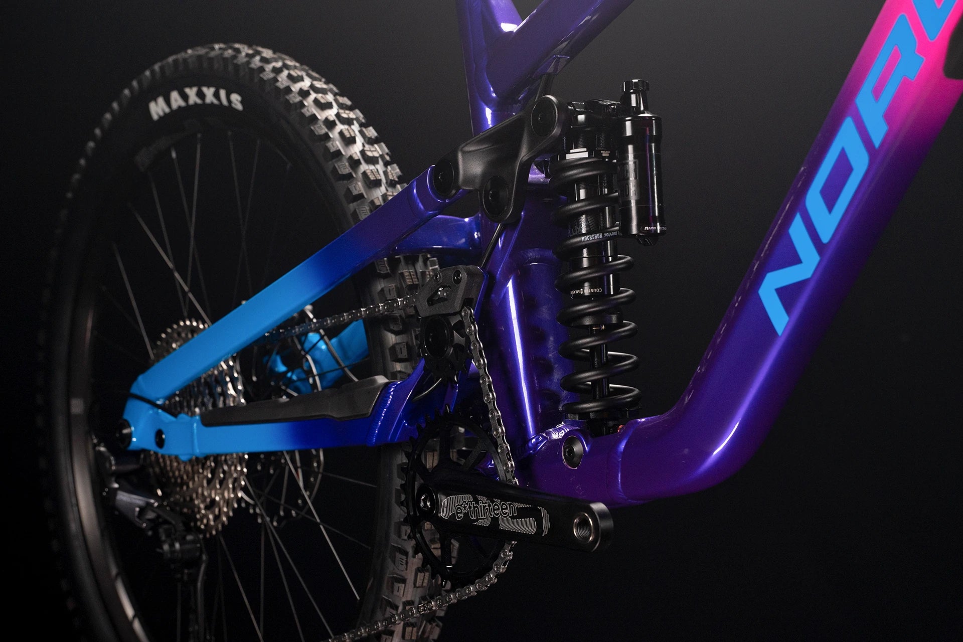 Bicicleta Norco Shore A2 27.5" Morado/Rosado