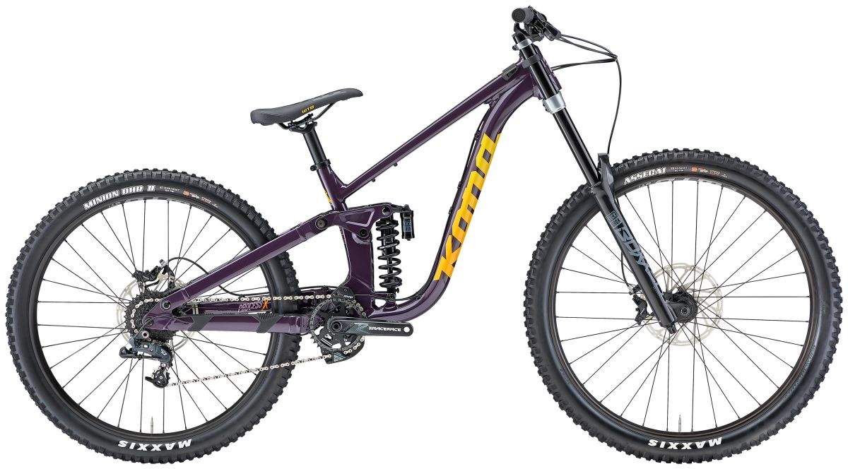 Bicicleta Kona Process X DH Morado