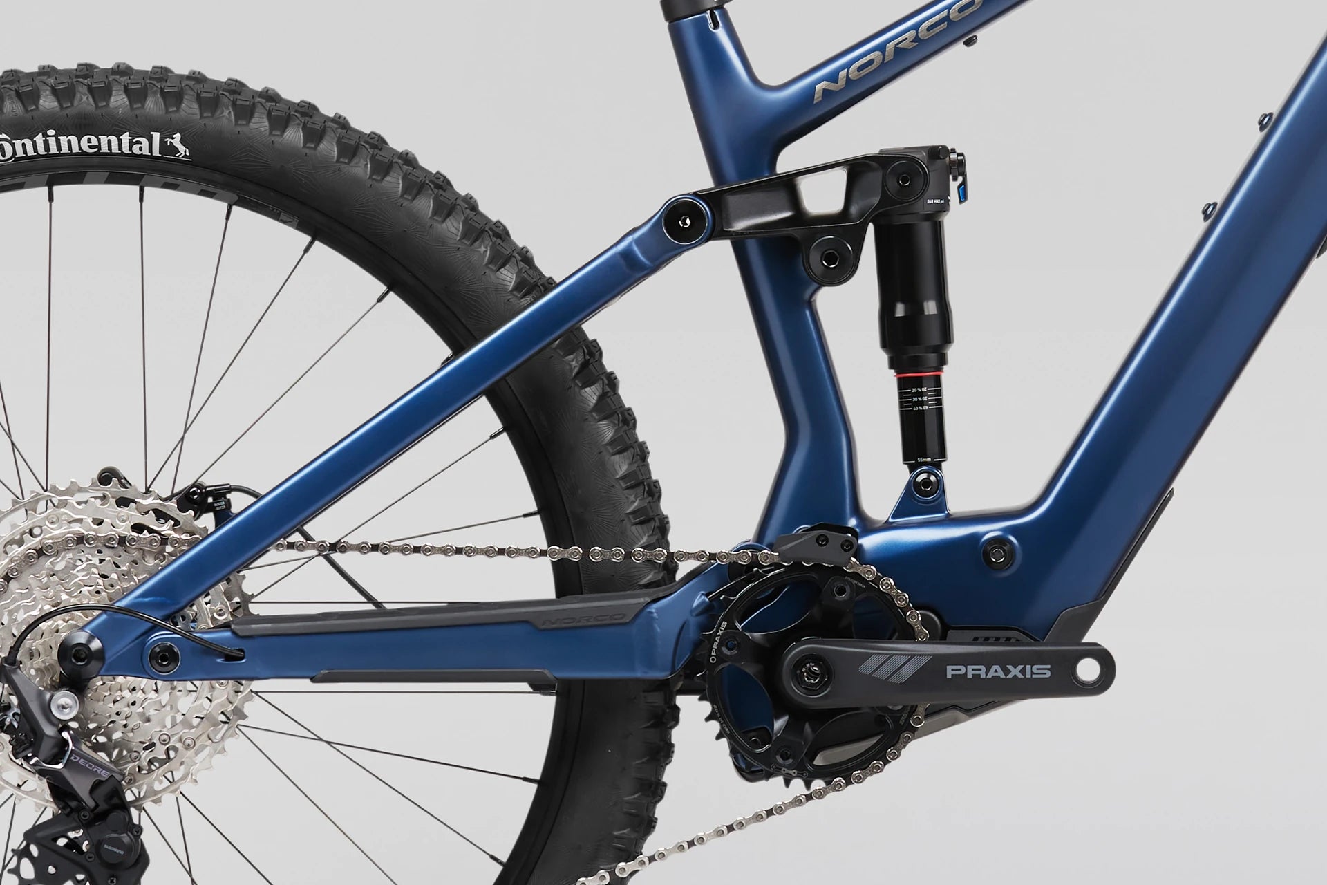 Bicicleta Eléctrica Norco Fluid VLT C3 140mm  Blue