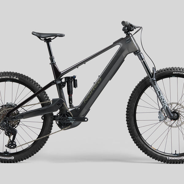 Bicicleta Eléctrica Norco Sight VLT CX C2 Mullet 150mm Raw Black Liq