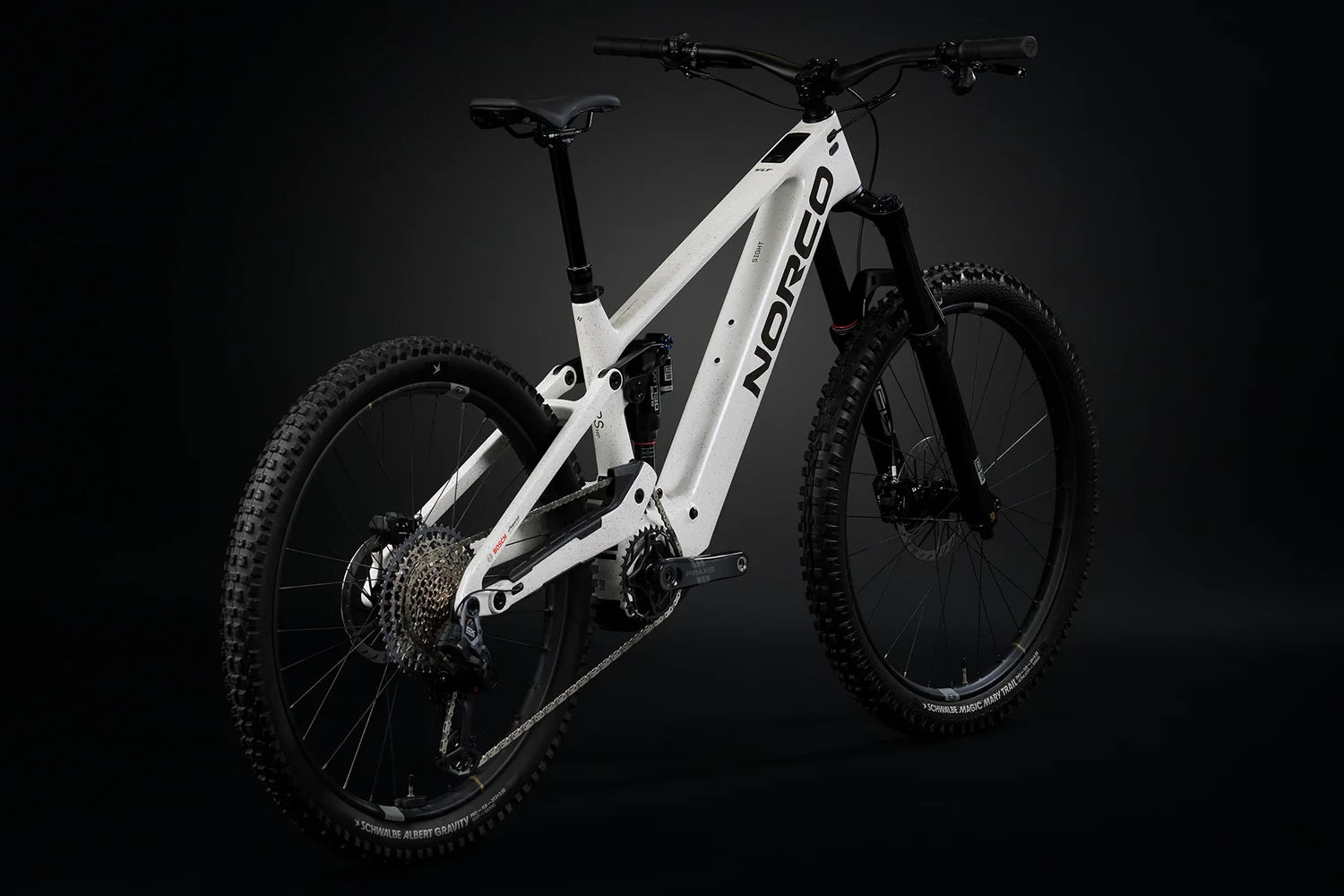 Bicicleta Eléctrica Norco Sight VLT CX C1 My 2026 Blanco |  Preventa - Entrega Noviembre 2026