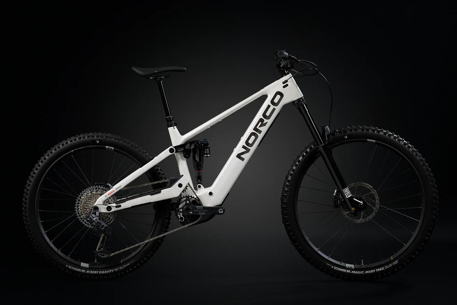 Bicicleta Eléctrica Norco Sight VLT CX C1 My 2026 Blanco |  Preventa - Entrega Noviembre 2026