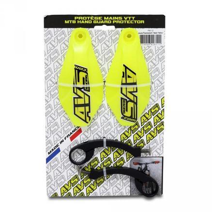 Kit Protector de Puño Amarillo AVS Racing