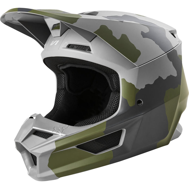 Casco Moto Niño V1 Przm Camo Fox - Rideshop