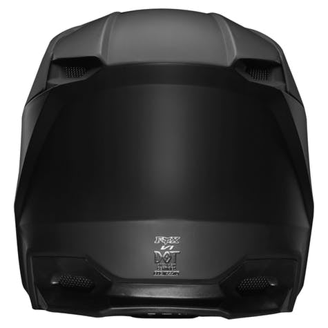 Casco Moto Niño V1 Negro Matte Fox - Rideshop