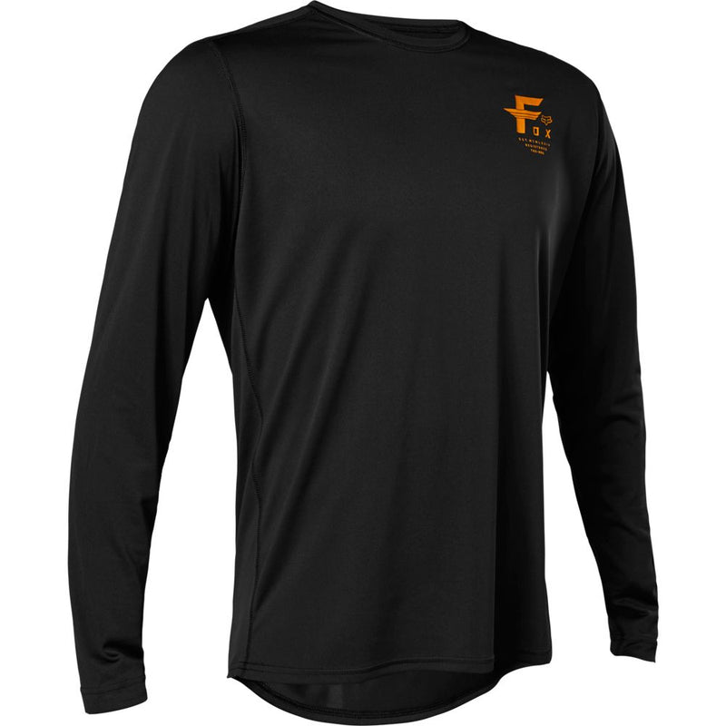 Polera Bicicleta Ranger LS Negro Fox - Rideshop