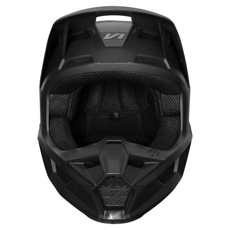 Casco Moto Niño V1 Negro Matte Fox - Rideshop