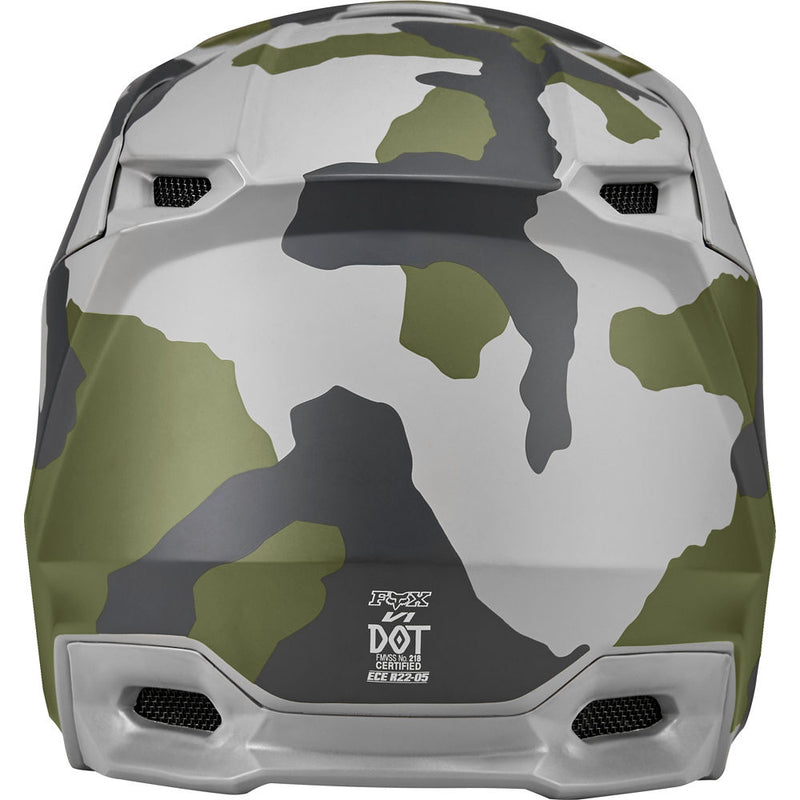 Casco Moto Niño V1 Przm Camo Fox - Rideshop