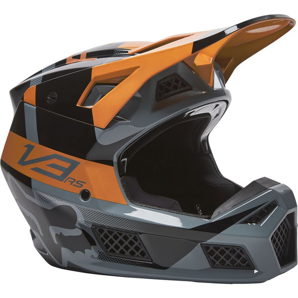 Casco Moto V3 RS Riet Negro Fox - Rideshop