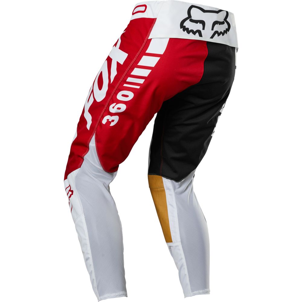 Pantalon Moto 360 Paddox Blanco Fox - Rideshop