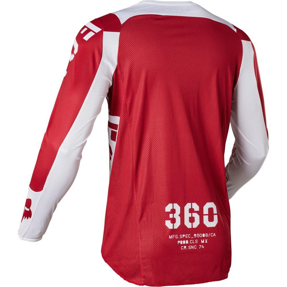 Polera Moto 360 Nobyl Rojo Fox