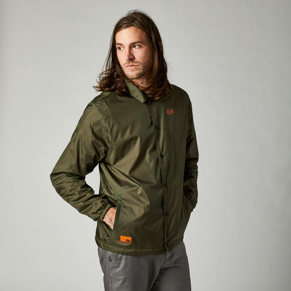 Chaqueta Lifestyle Hero Dirt Coaches Verde Fox