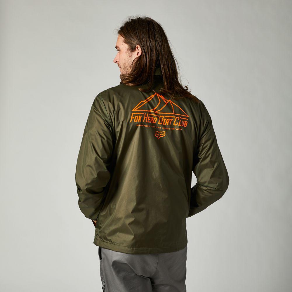 Chaqueta Lifestyle Hero Dirt Coaches Verde Fox