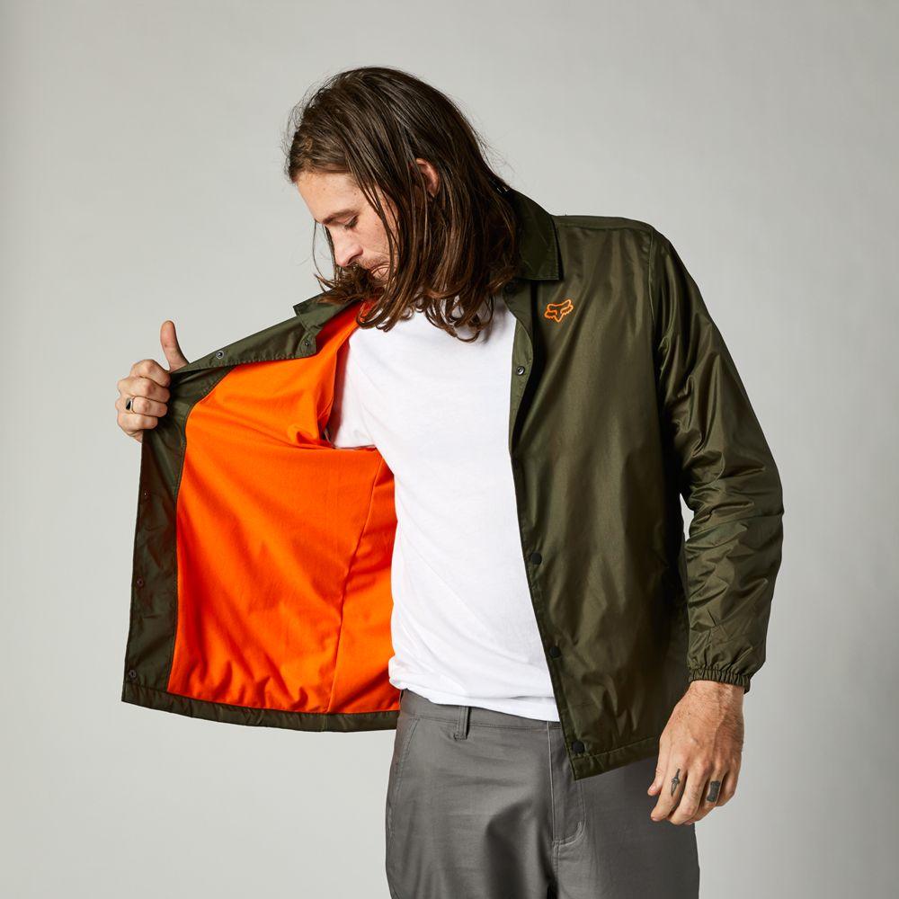 Chaqueta Lifestyle Hero Dirt Coaches Verde Fox