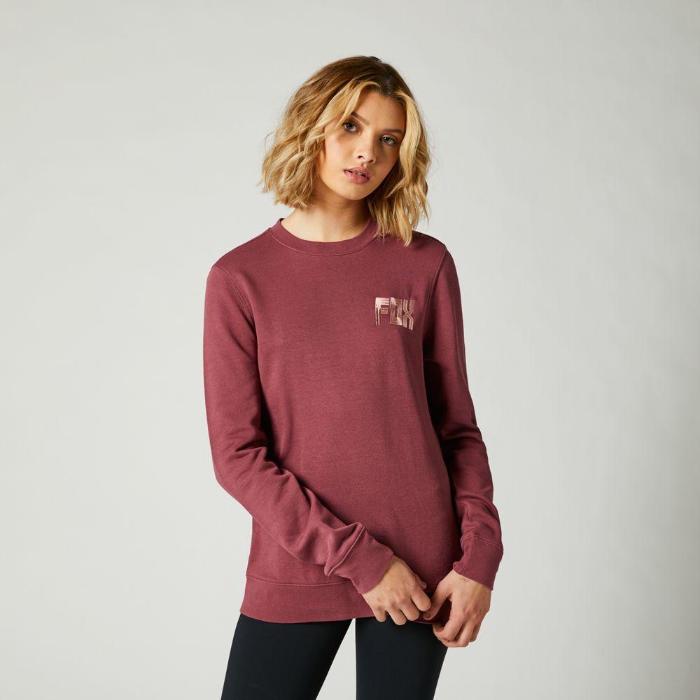 Poleron Lifestyle Mujer Sent Morado Fox