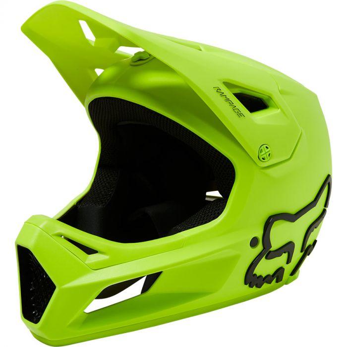 FOX Casco Bicicleta Niño Rampage Amarillo - Rideshop