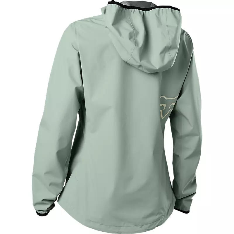 Chaqueta Bicicleta Mujer Impermeable Ranger 25L Gris Fox
