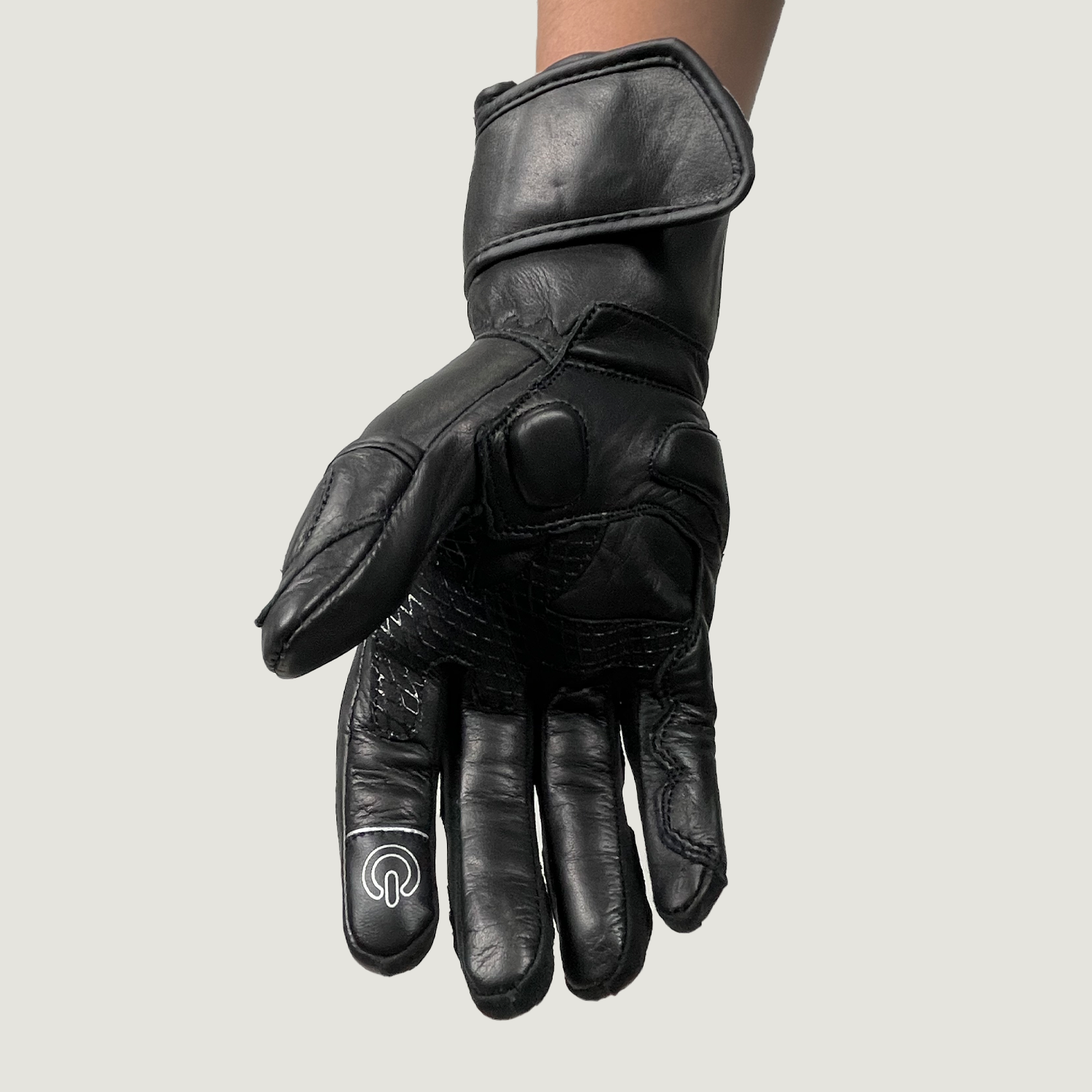 Guantes Moto Calle Primal Negro/Blanco