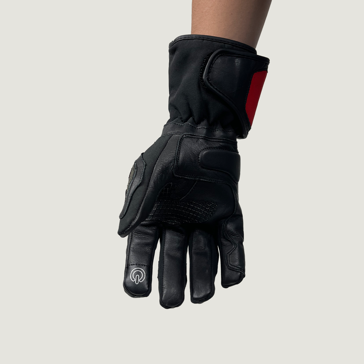 Guantes Moto Calle Forbiden Negro/Rojo