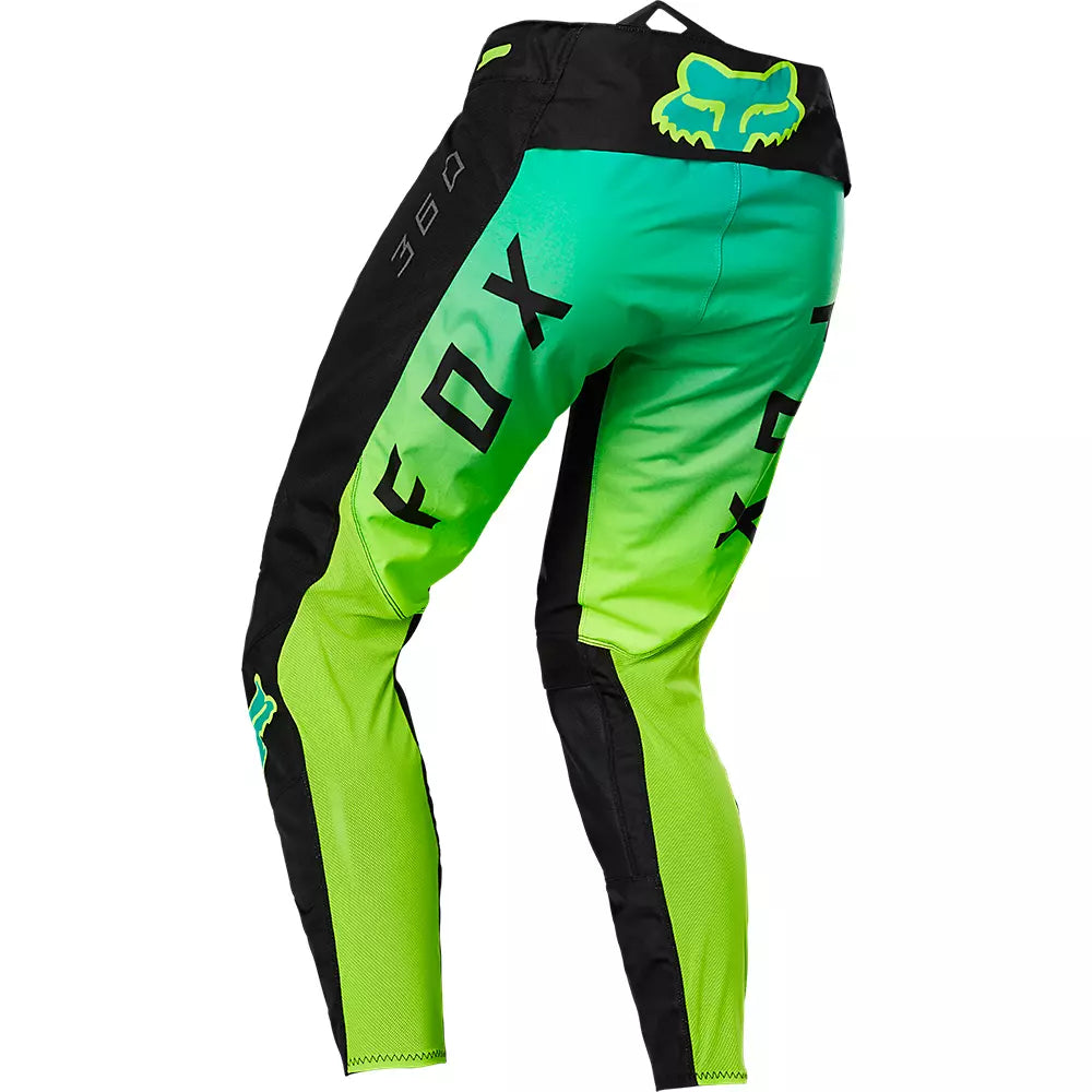 Pantalon Moto 360 RKANE Negro/Amarillo Fox - Rideshop