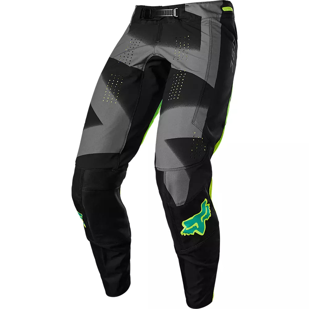 Pantalon Moto 360 RKANE Negro/Amarillo Fox - Rideshop