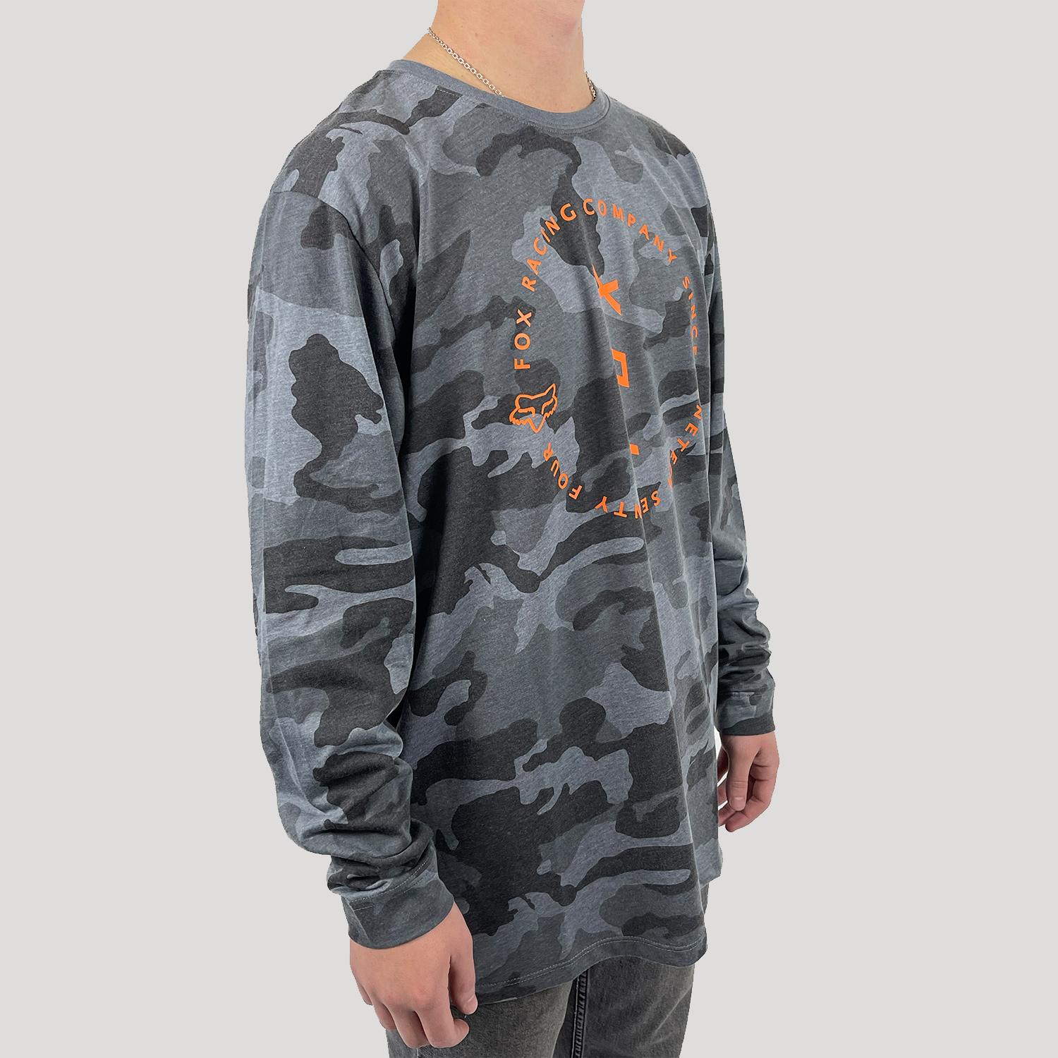 Polera Lifestyle Long Sleeve Camo Fox