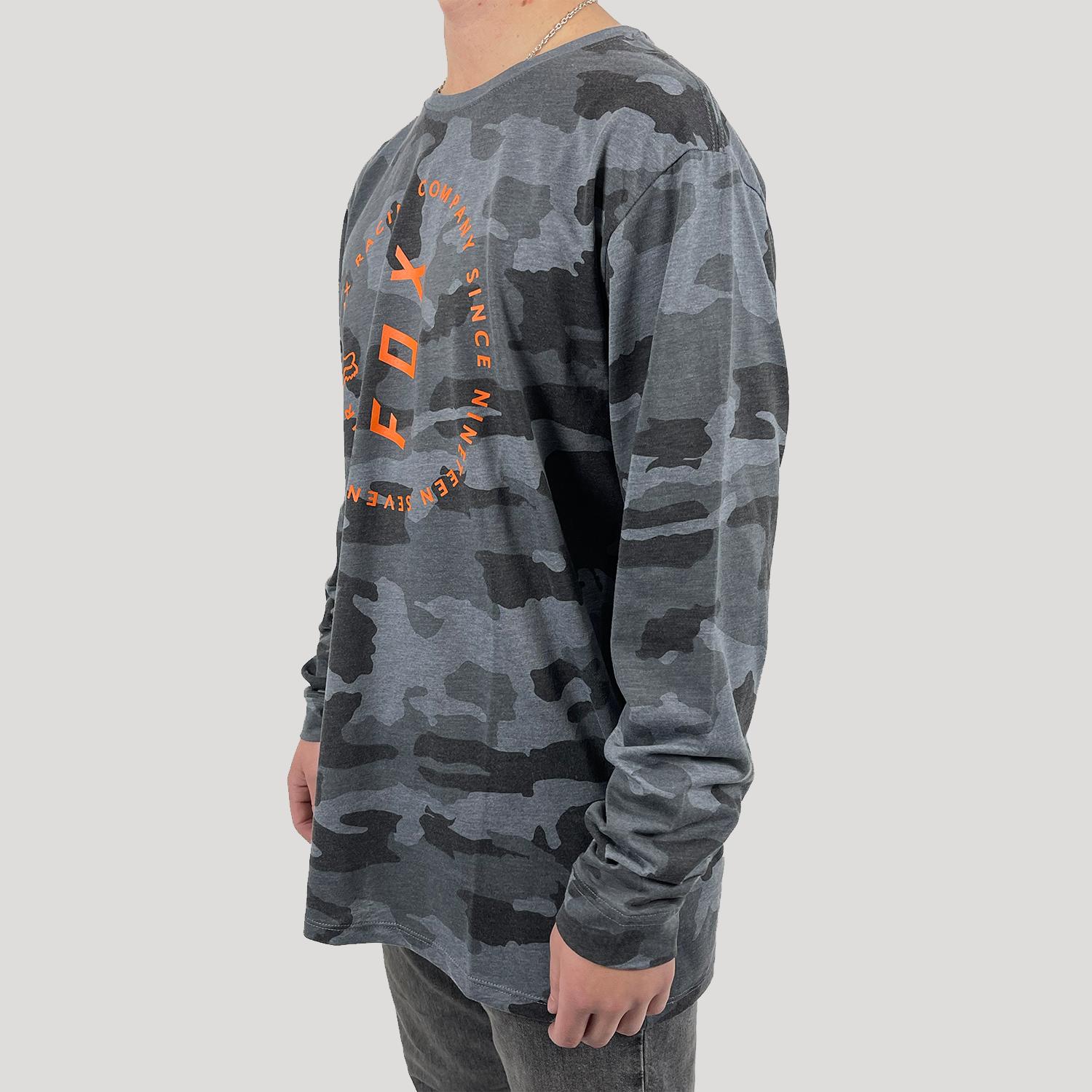 Polera Lifestyle Long Sleeve Camo Fox
