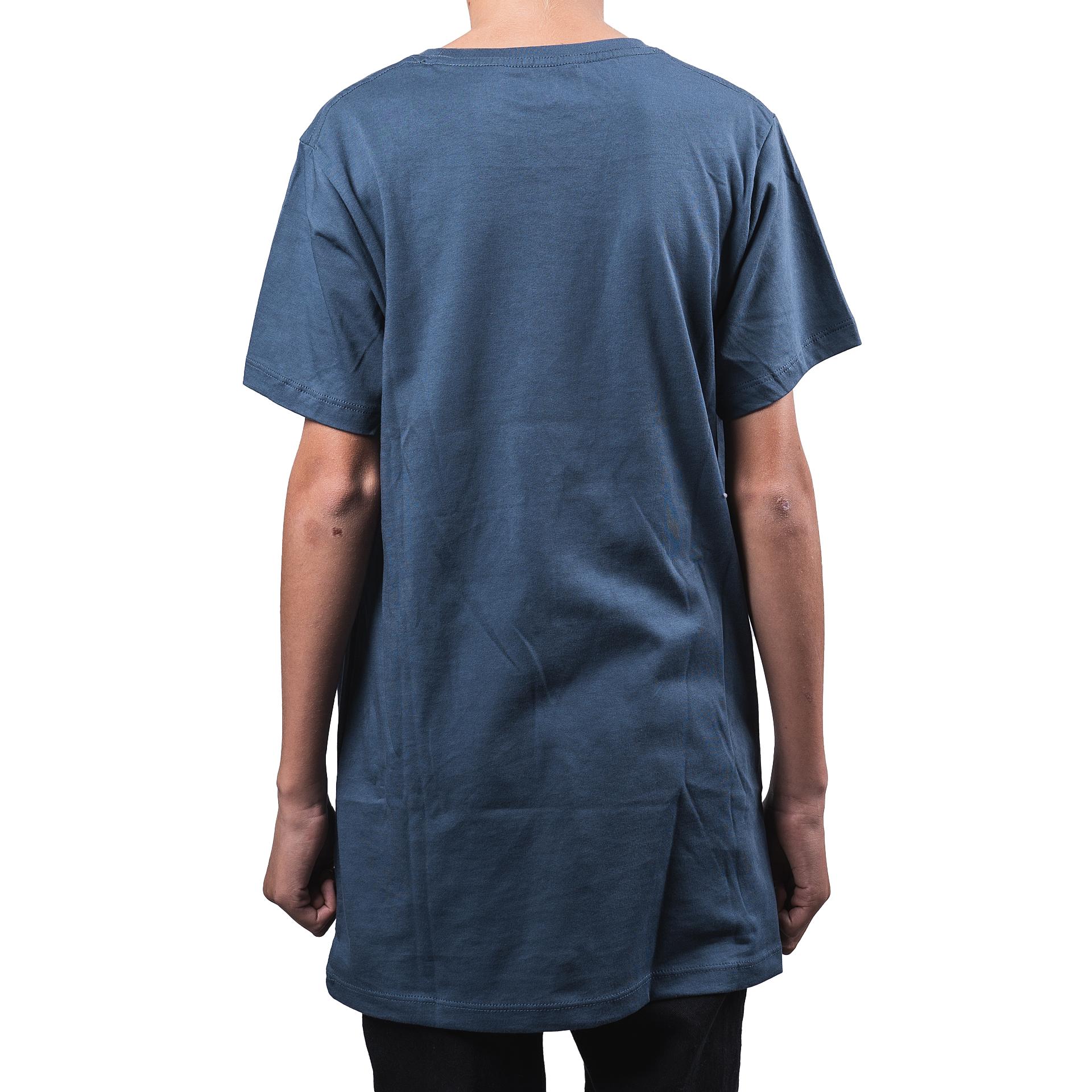 Polera Lifestyle Niño Legacy Head Azul Fox