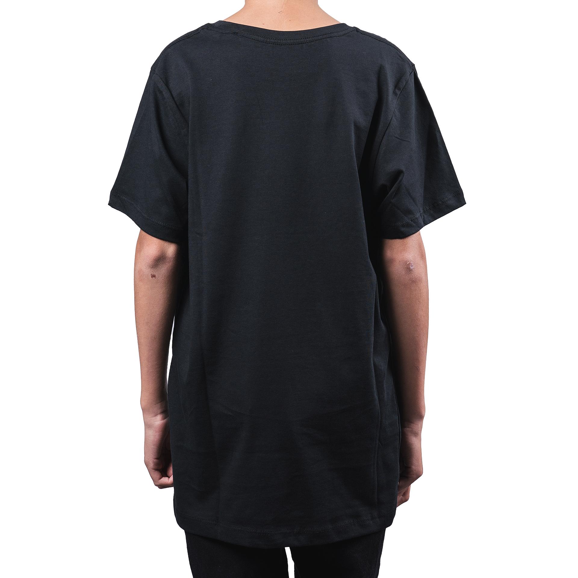Polera Lifestyle Niño Predator SS Camo Negro Fox