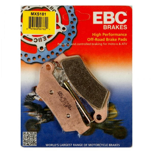 EBC Pastilla Freno Moto Metalica Delantera 125-500 - Rideshop