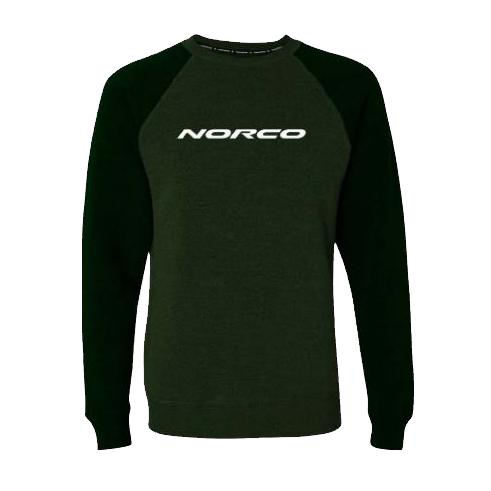 Poleron Lifestyle Forest Crew Verde Norco