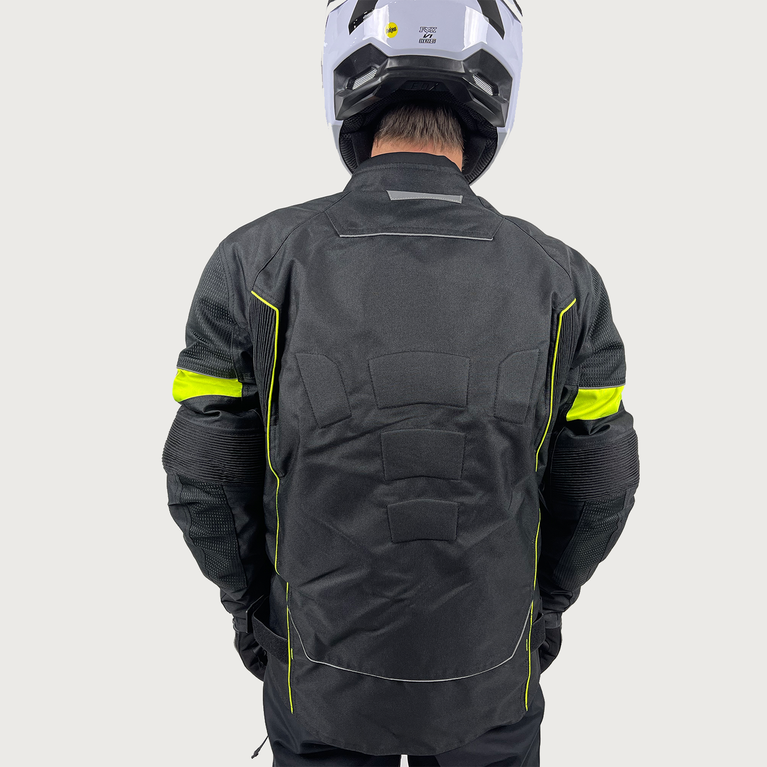 Chaqueta Moto Calle KMZ Racer Negro/Verde
