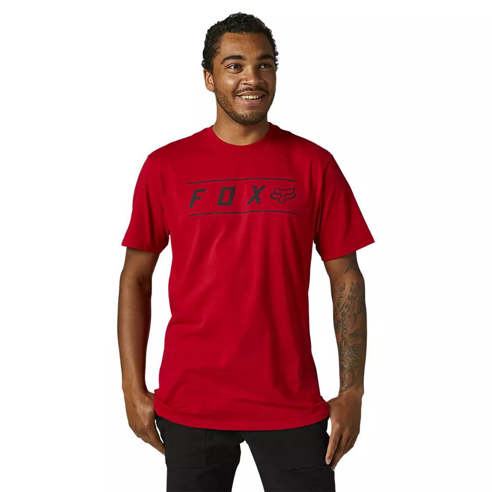 Polera Lifestyle Pinnacle Rojo Fox - Rideshop