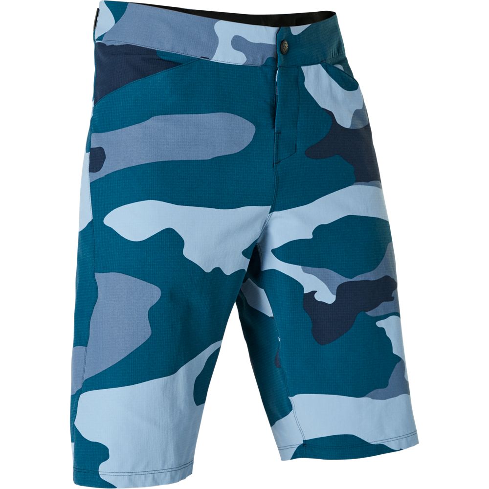 Short Bicicleta Ranger Azul/Camo Fox - Rideshop