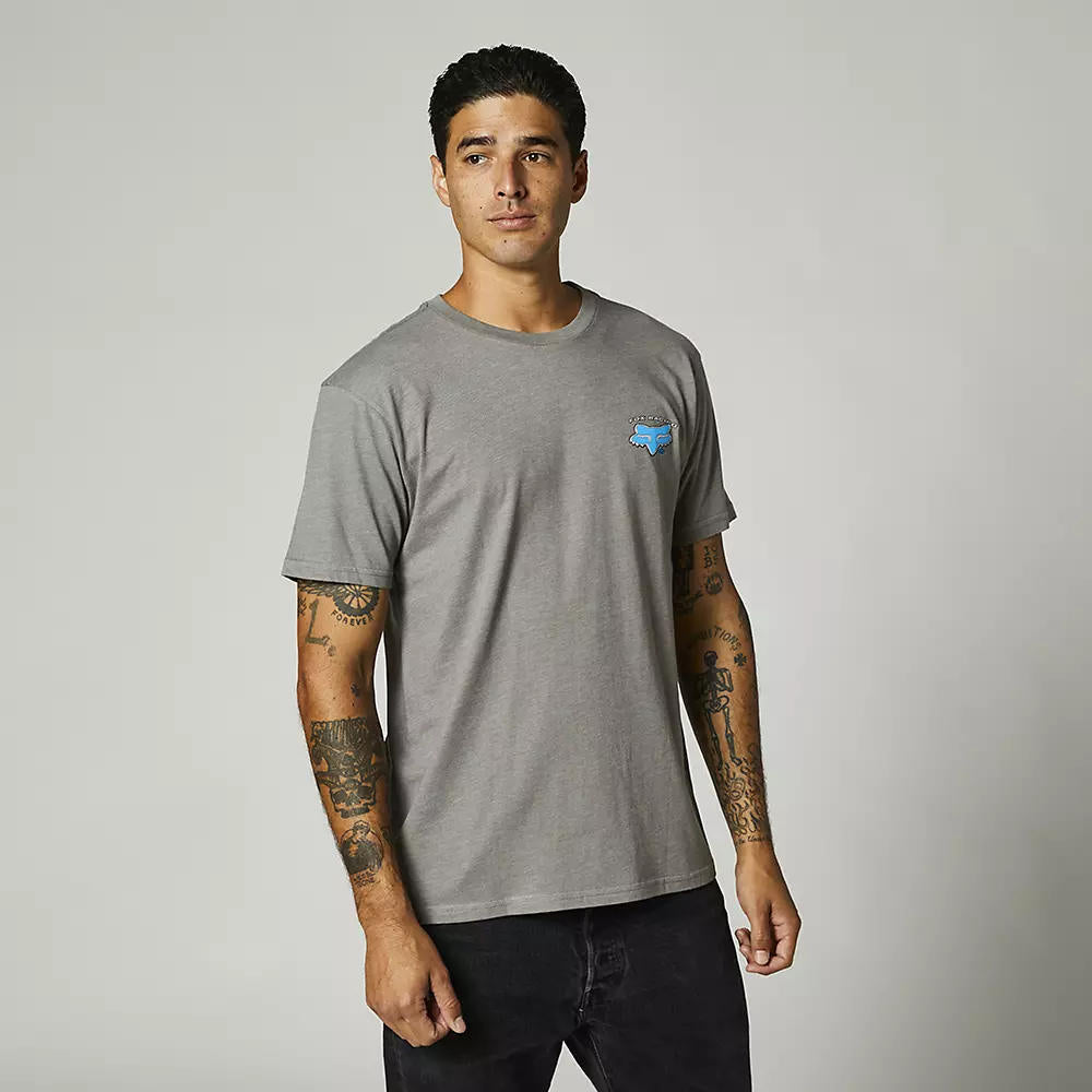Polera Lifestyle Premium Brushed Gris Fox