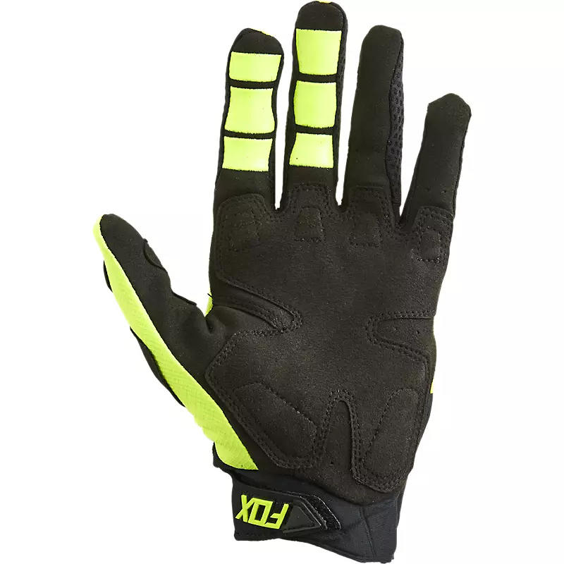 Guantes Moto Pawtector  CE Amarillo Fox