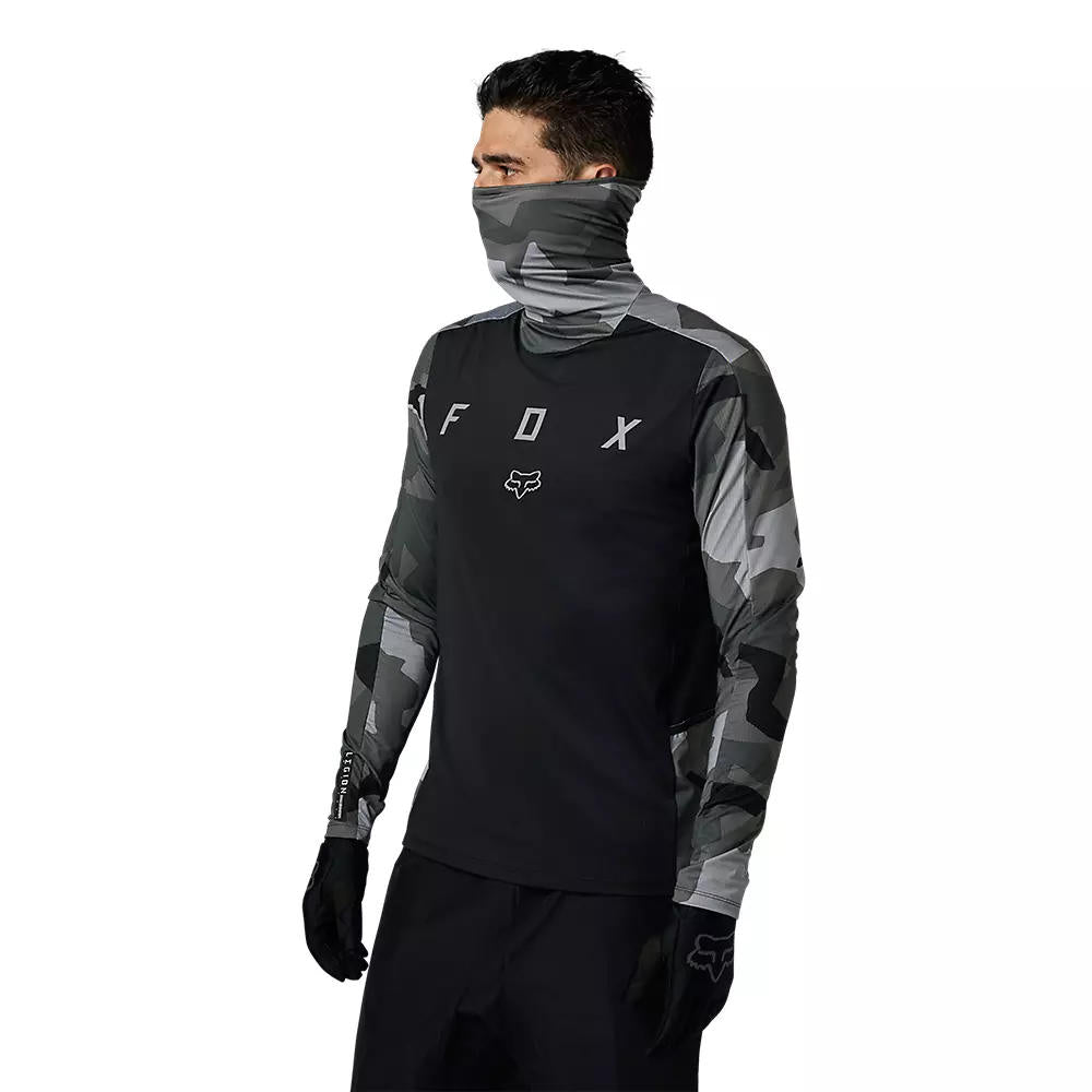 Polera Moto Ranger Drive Camo Negro Fox
