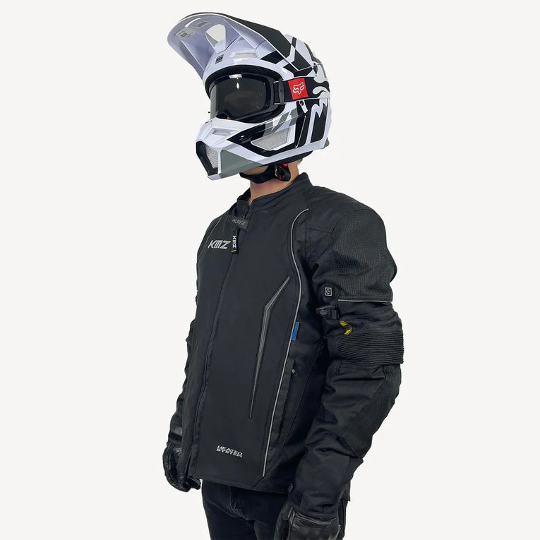 Chaqueta Moto Calle Warm Apex Negro Kmz