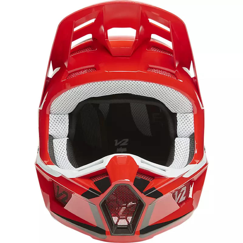 Casco Moto V2 Merz Rojo Fox
