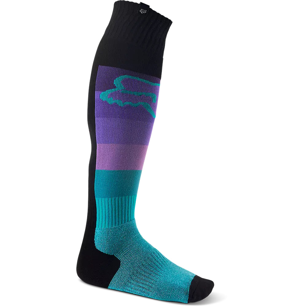 Calcetines Moto 180 Toxsyk Thick Celeste/Morado Fox - Rideshop