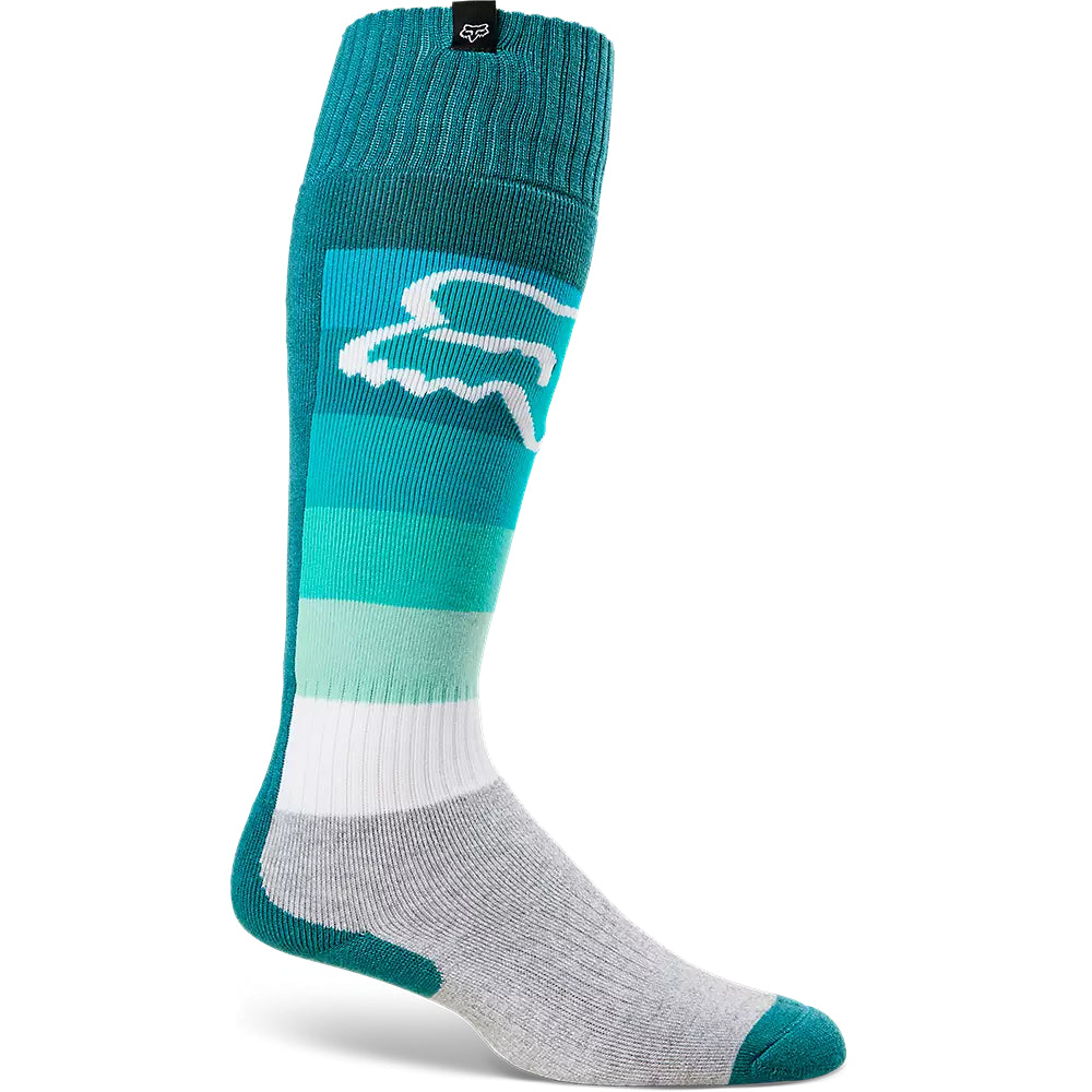 Calcetines Moto Mujer 180 Toxsyk Celeste Fox - Rideshop