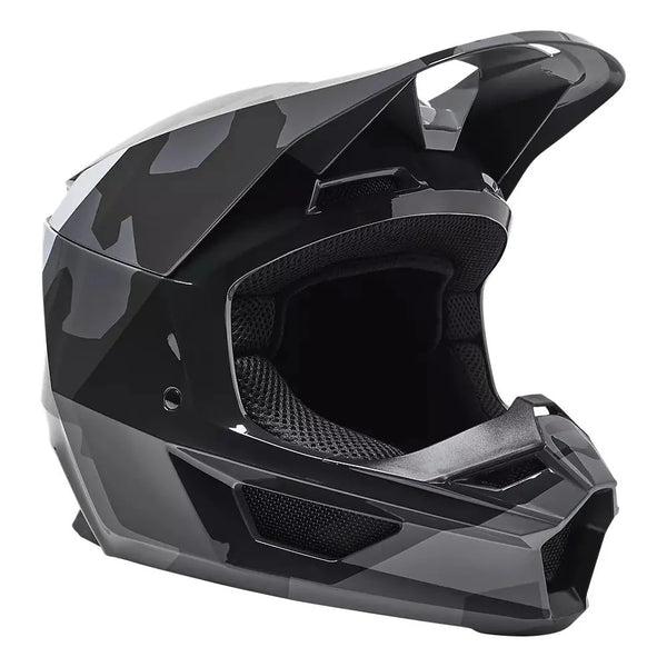 Casco Moto V1 BNKR Camo Negro Fox - Rideshop