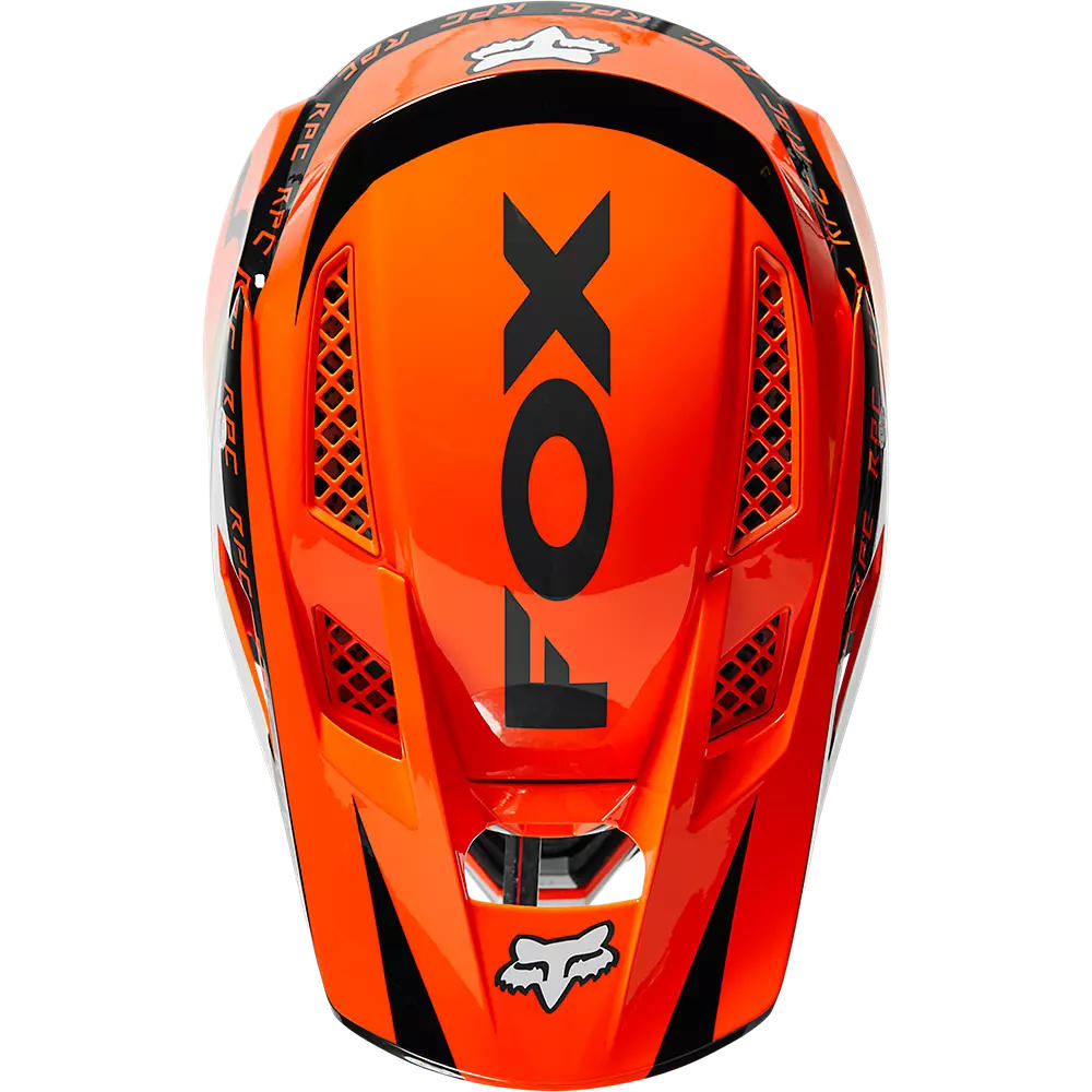 Casco Bicicleta Rampage Pro Carbon Mips™ Dvide Naranjo Fox