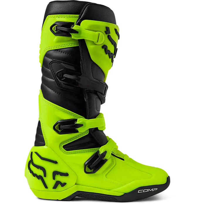 FOX Botas Moto Comp Amarillo - Rideshop