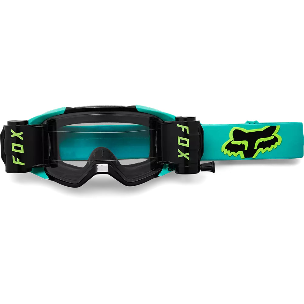 Antiparra Moto Vue Stray Roll Off Celeste/Negro Fox - Rideshop